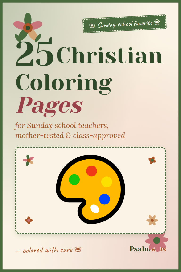 Best 25 Christian Coloring Pages for Sunday School Teachers in 2026