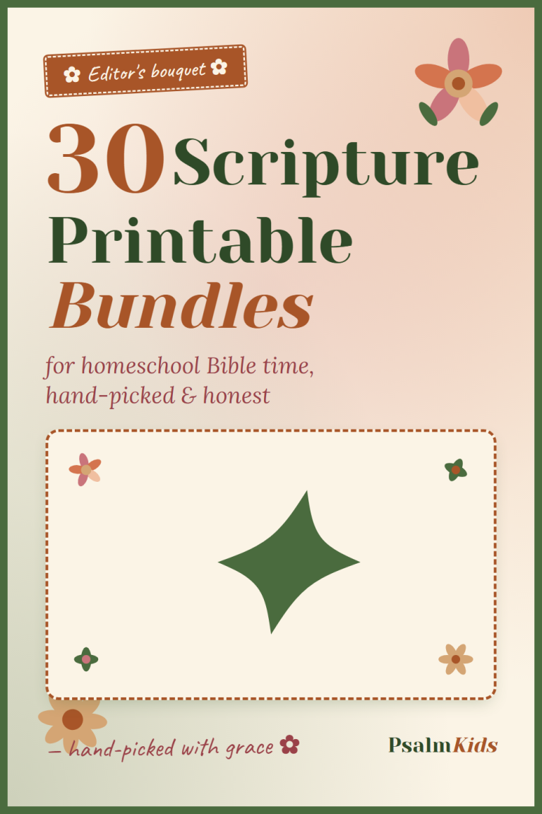 Best 30 Scripture Printable Bundles for Homeschool Bible Time in 2026