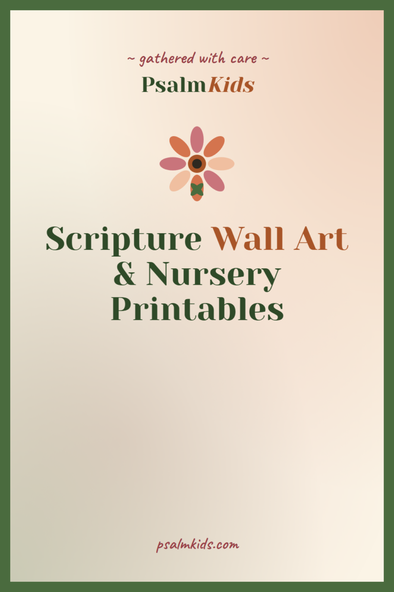 Scripture Wall Art & Nursery Printables: 8 Pieces We’ve Actually Hung